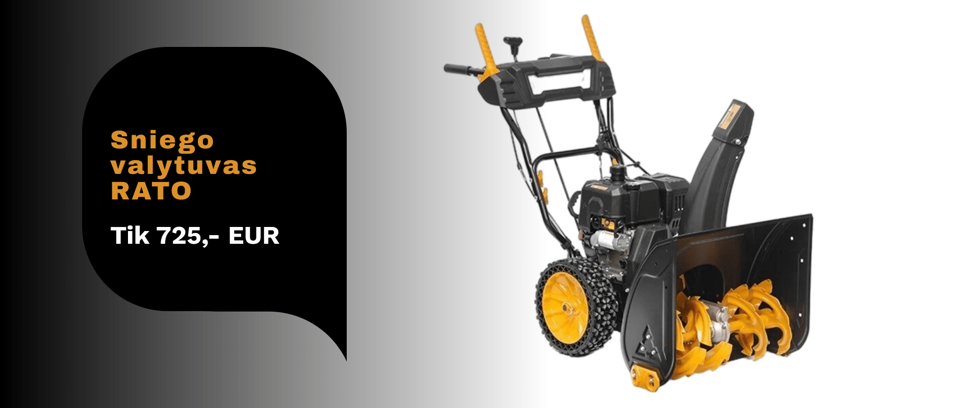 Sniego valytuvas Rato