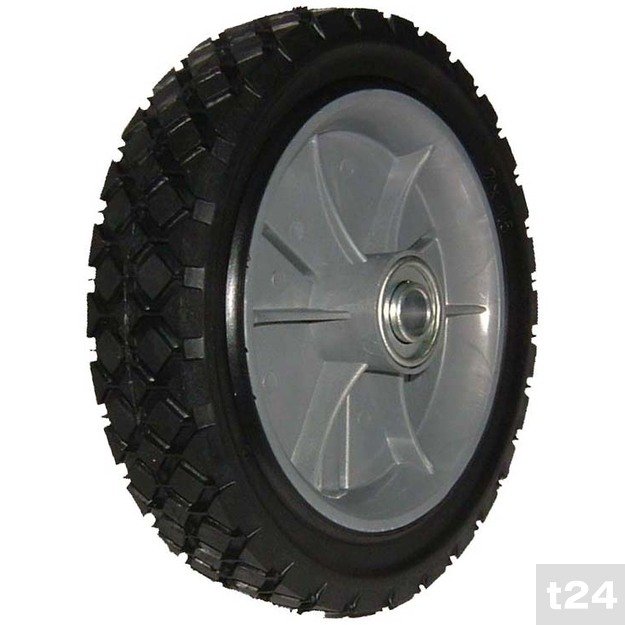 Universalus ratas 150 mm, plastikas, guminė pneumat.