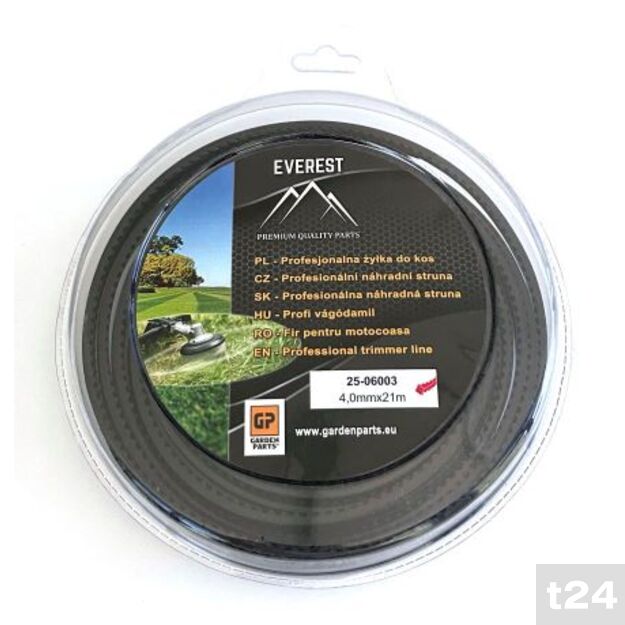 Pjovimo gija – profesionali 4.00 mm x 21 m (Dantyta, lankstus peilis)