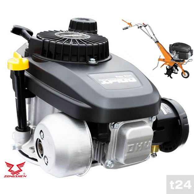 VARIKLIS ZONGSHEN XP140A 141cc 4.5 vertikalaus veleno 22.2mm 50mm variklis su sunkiu smagračiu