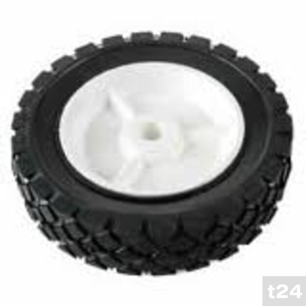 Universalus ratas 150 mm, plastikas, guminė pneumat.