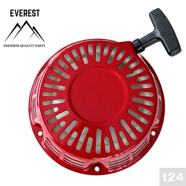 Honda GX240, GX270 starteris su metaliniu plokščiu gaubtu Everest  