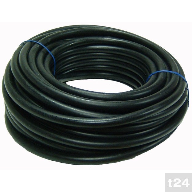 Juoda kuro žarna 3,0 × 5,0 mm 15 m