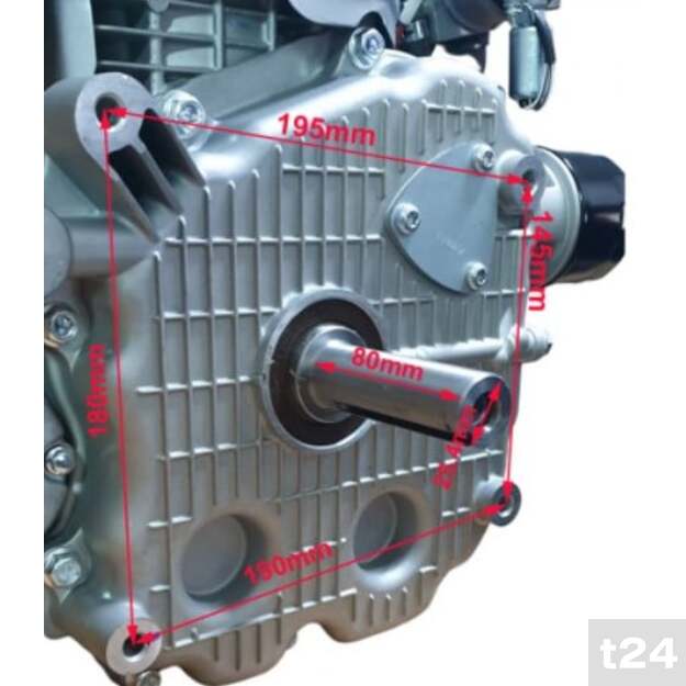 ＊3 Benzininis variklis Zongshen XP620E-3 (21 AG; 25.4 x 80 mm