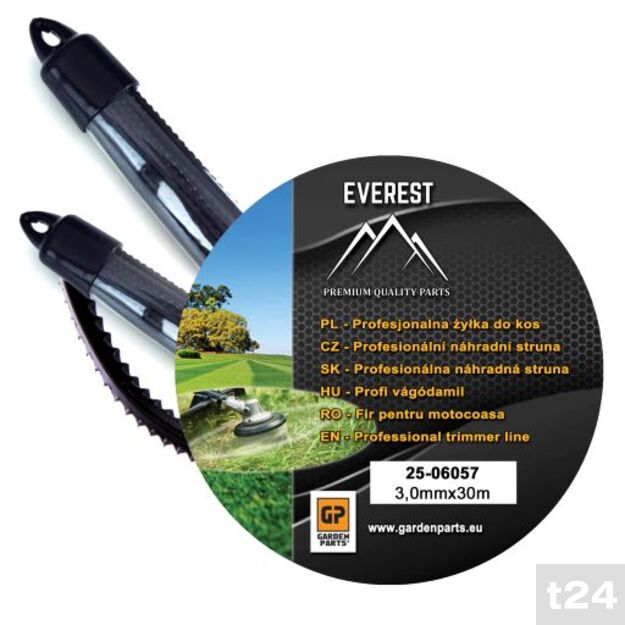 Pjovimo gija – SAW LINE 3.0 mm, 50 vnt. po 30 cm, EVEREST  