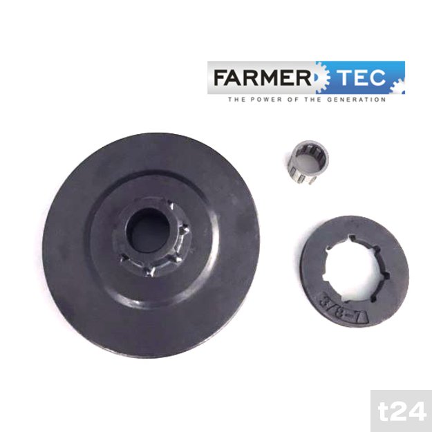 Sankabos būgnelis 3/8 7 dantų kiniški pjūklai 38cc Farmertec  