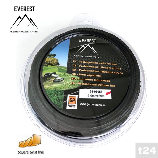 Pjovimo gija – SAW LINE 3.0 mm x 50 m, EVEREST  