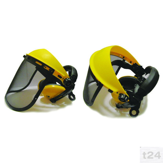 Tinklinis veido skydelis su ausų apsaugomis