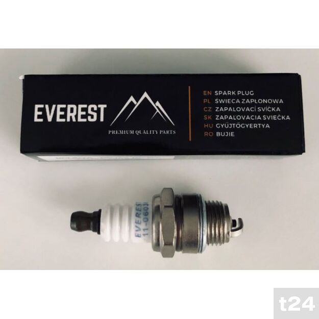Uždegimo žvakė Everest 11‑06036 pjūklams, krūmapjovėms, didelis sriegis su rezistoriumi
