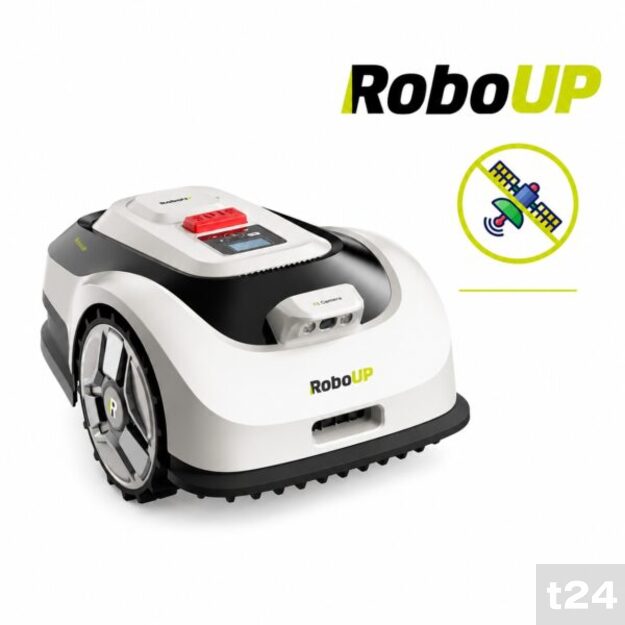 RACCOON 2SE išmanusis vejos robotukas (Belaidis, AI Camera, be_GPS, 2026 m.)