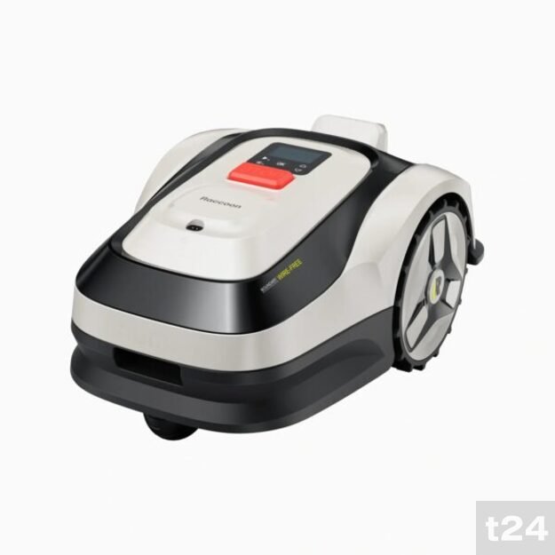 RACCOON 2SE išmanusis vejos robotukas (Belaidis, AI Camera, be_GPS, 2026 m.)