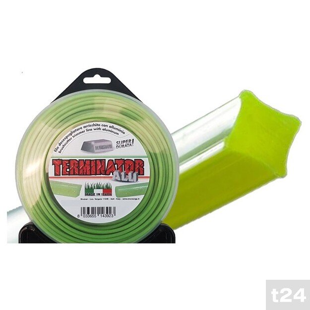 Pjovimo gija – Terminator ALU kvadratinė 2.4 mm x 247 m