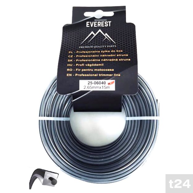 Pjovimo gija DUAL POWER LINE 2.65mm 15M EVEREST