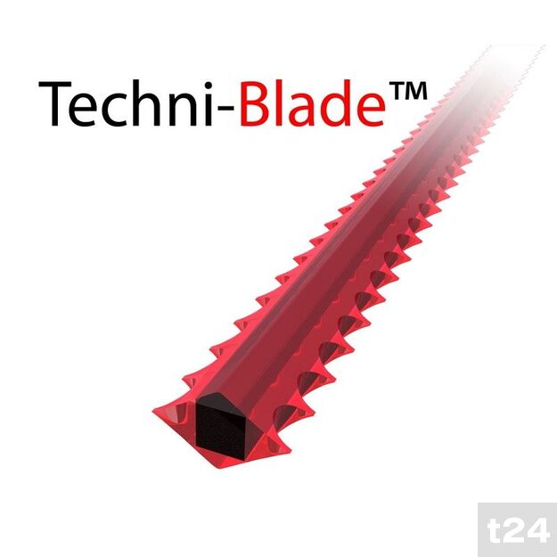 Pjovimo gija – profesionali Techni-blade 6.00 mm x 26 cm x 50 vnt. (Dantyta, lankstus peilis)