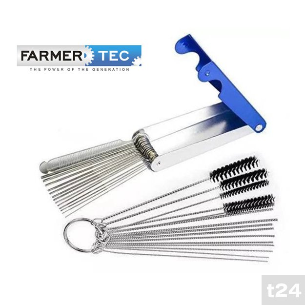 Karbiuratoriaus valymo virbelių rinkinys