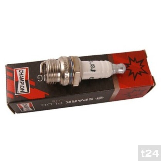 Uždegimo žvakė Champion RDJ8J pjūklams, krūmapjovėms, mažas sriegis su rezistoriumi