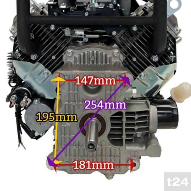 Variklis Zongshen XP680 680cc 22 AG TWIN 2