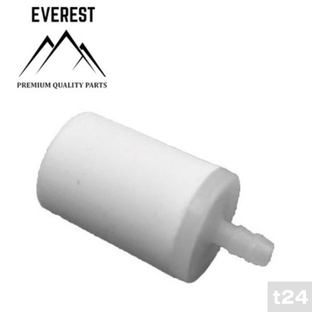 Universalus plastikinis kuro filtras 5,0 mm Everest
