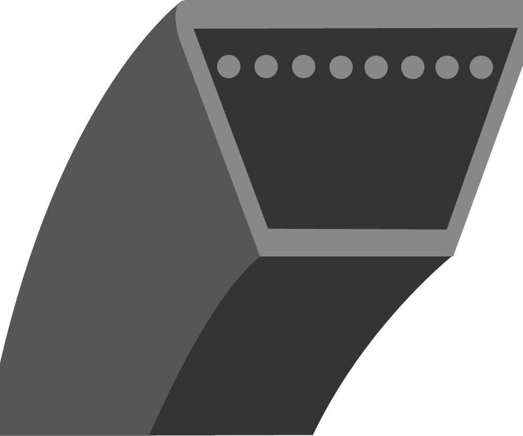 V-diržai žoliapjovėms 5/8